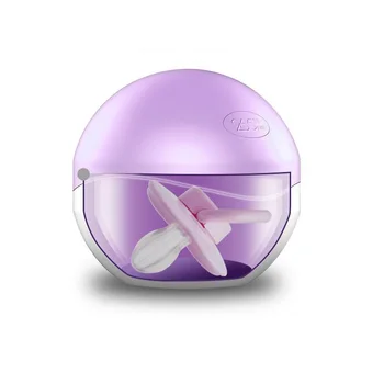 

265nm LED Ultraviolet Mini Sterilization Box Pacifier Jewelry Small Objects Disinfection Box Portable Storage UV Box Lantern