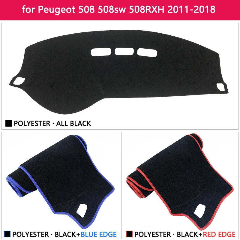 Защитная накладка на приборную панель для peugeot 508 508sw 508GT RXH 2011~ автомобильные аксессуары приборная панель коврик от Солнца Анти-УФ