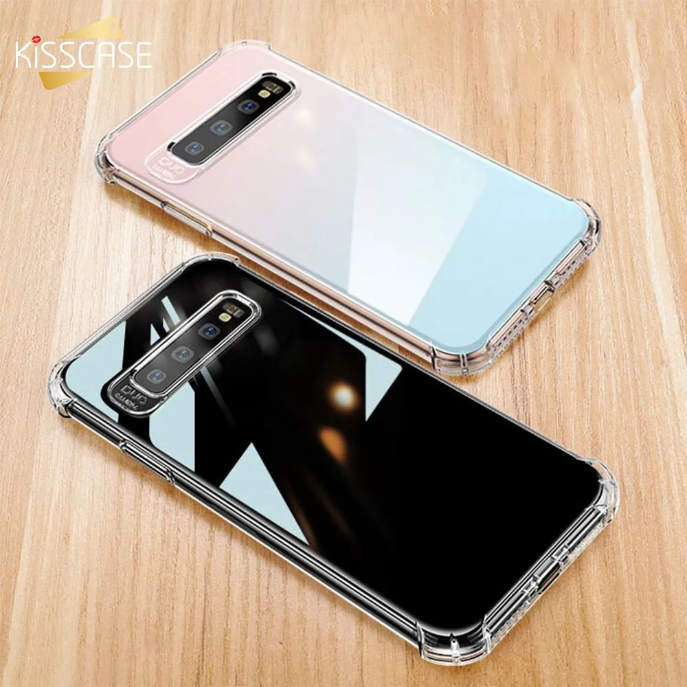 

KISSCASE Shockproof Case For Samsung Galaxy Note 10 S10 5G S10 S9 S8 S7 Edge Clear Phone Case For Samsung M20 M10 A9 A8 Carcasa