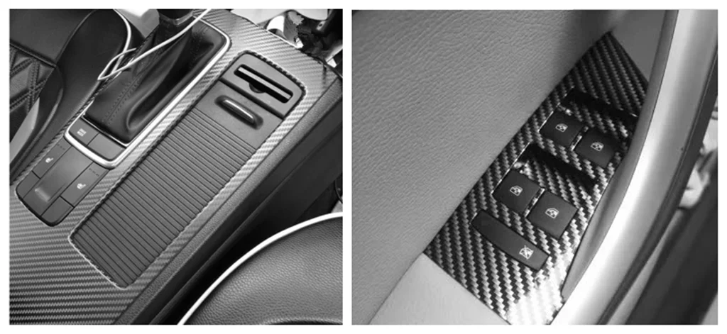 Автозапчасти наклейки из углеродного волокна 3D стерео толстая цветная пленка