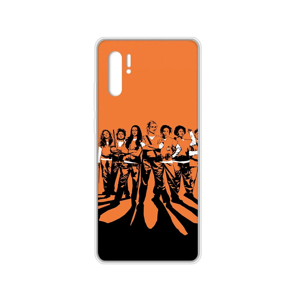 Прозрачный чехол orange is the new black TV series для HUAWEI Nine 5t p 8 9 10 p20 P30 p40 P pro Smart 2017 2019 Z