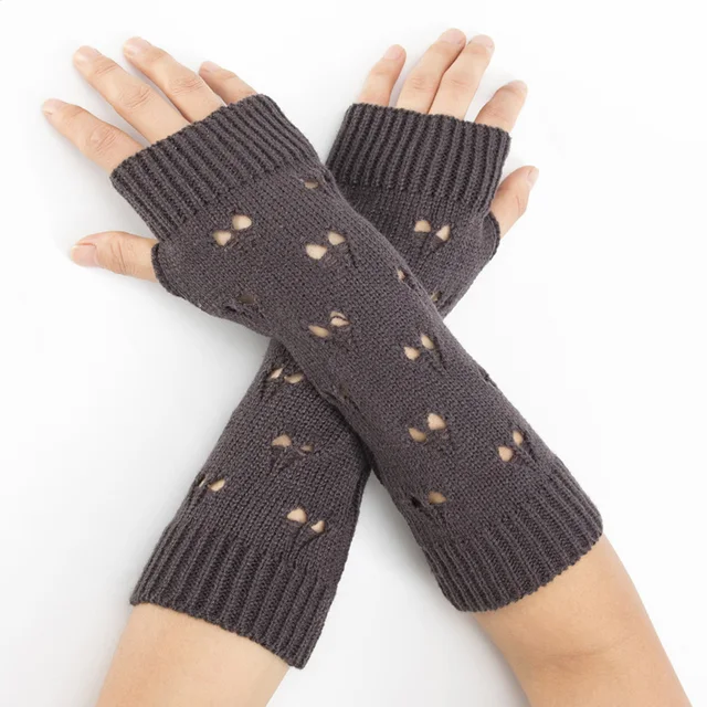 Stylish Hand Warmer Winter Gloves Gloves & Mittens Women's Accessories Women's Apparel color: Black|Dark Grey|Gray|Khaki|Pink|Red|White