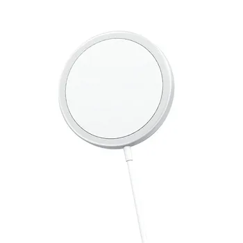 

for iphone12 15W Magnetic Wireless Charging Cord Cradle White Charger Smartphone Accessories