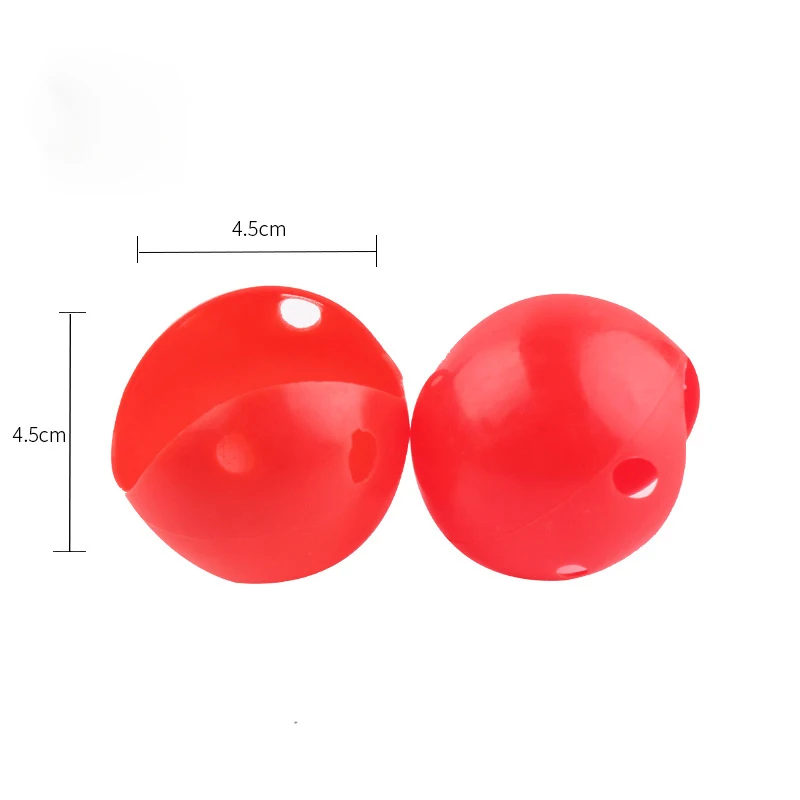 6pcs plastic style 6 шт. вечерние принадлежности для Хэллоуина, красный нос клоуна, новые необычные смешной реквизит, любимые вечерние подарки для детей - Цвет: 6pcs plastic style