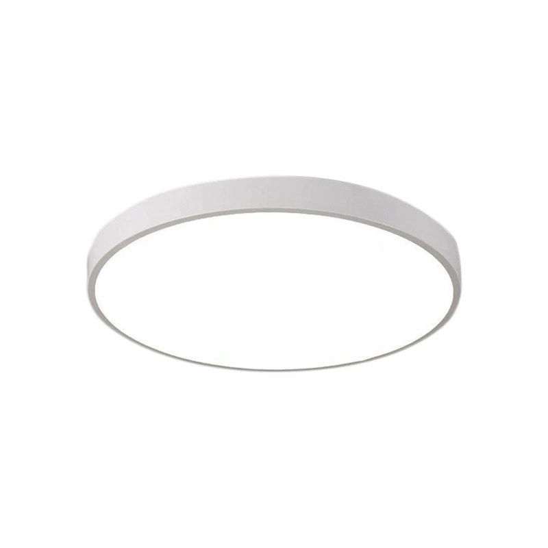 

5Cm Led Ultra-Thin Ceiling Light Modern Lamp Living Room Lighting Fixture Bedroom Kitchen Surface Mount Led Ceiling Lamp White 3