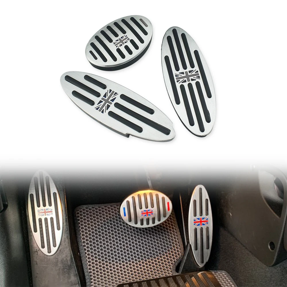 

For MINI Cooper Countryman Clubman R50 R52 R53 R55 R56 R57 R60 R61 F54 F55 F56 F57 F60 Auto Gear Footrest Pedal Sticker Covers