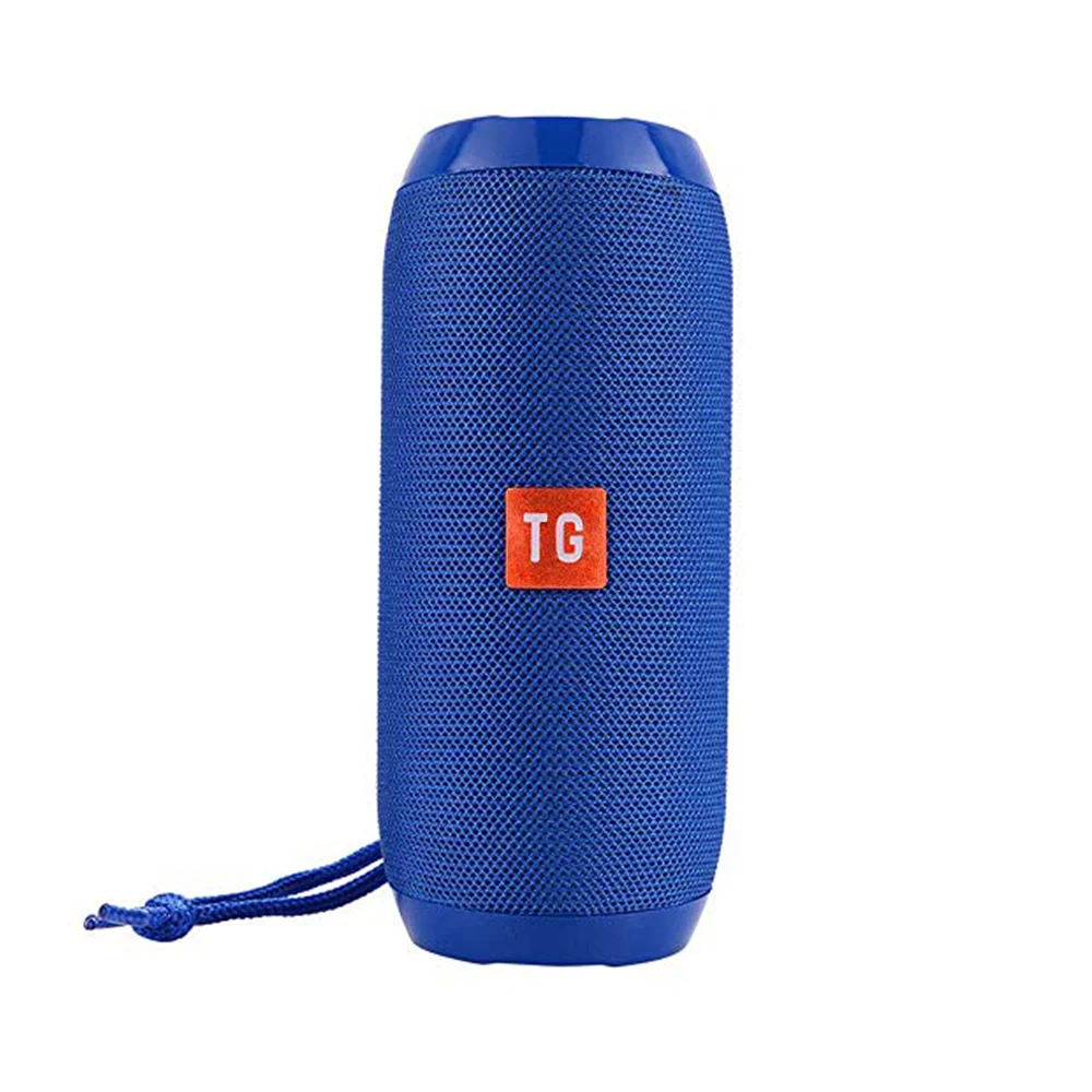 Синий TG117 Bluetooth открытый динамик водонепроницаемый портативный беспроводной Громкий динамик для телефона компьютера стерео объемный динамик s Box - Цвет: Синий