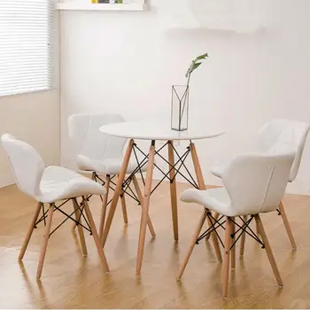 

Nordic simple chair casual business reception negotiation table and chairs creative fashion dessert shop cafe dining chair