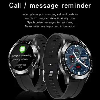 

Smart Watch Full Touch Screen Bluetooth Intelligent Watch Pedometer Oxygen Detection Heart Rate Monitor IP68 Waterproof