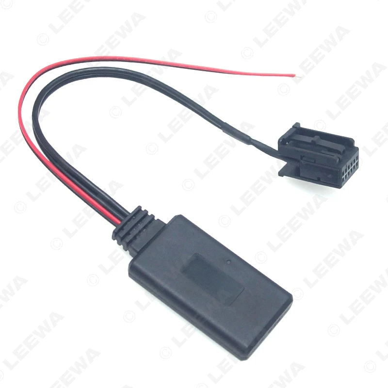 LEEWA 5 шт. автомобильный аудио Bluetooth приемник Aux адаптер для Ford Focus C-MAX Mondeo Transit радио модуль Bluetooth Aux кабель# CA3075