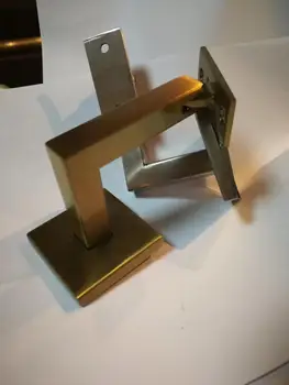

Freeshipping Stainless Steel Handrail Wall Bracket Square Slim for Stair Systems