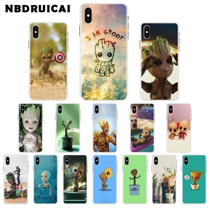 NBDRUICAI стражи Галактики DIY роскошный высококачественный чехол для телефона iPhone 11