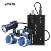 Best Price 2.5X 3.5X Binocular Magnifier Dental Loupe 3W 5W LED Spotlight Medical Headlight with Rechargeable Battery Surgical Loupes Best Price 2.5X 3.5X Binocular Magnifier Dental Loupe 3W 5W LED Spotlight Medical Headlight with Rechargeable Battery Surgical Loupes