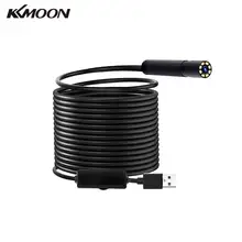 KKMOON 2/5/10m IP67 Водонепроницаемый USB эндоскоп 1920*1080 HD промышленный бороскоп инспекционная Камера Встроенный 8 шт. светодиодов 8 мм объектив