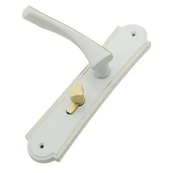 

Vintage Alloy Door Lock European Style Retro Bedroom Door Handle Lock Interior Anti-theft Room Safety Door Lock