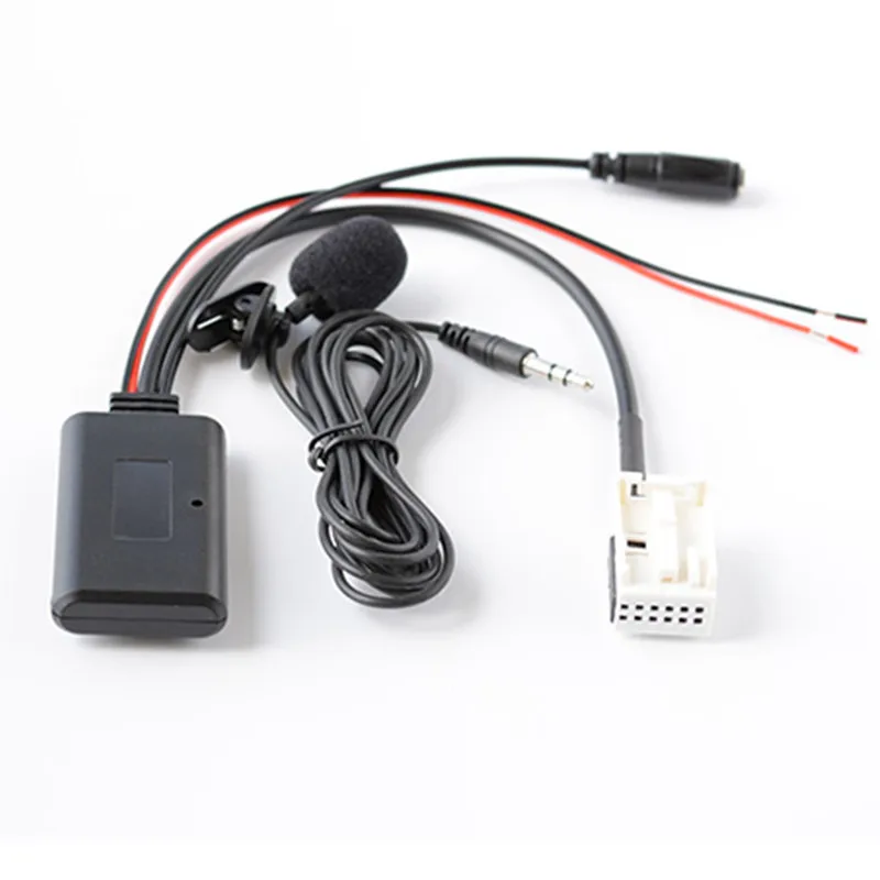 Автомобильный Bluetooth AUX адаптер беспроводной аудио телефонный звонок Hands Free