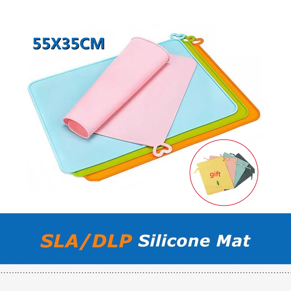 

1 шт., силиконовый коврик для DLP SLA 3D принтера, большой размер 550*350 мм