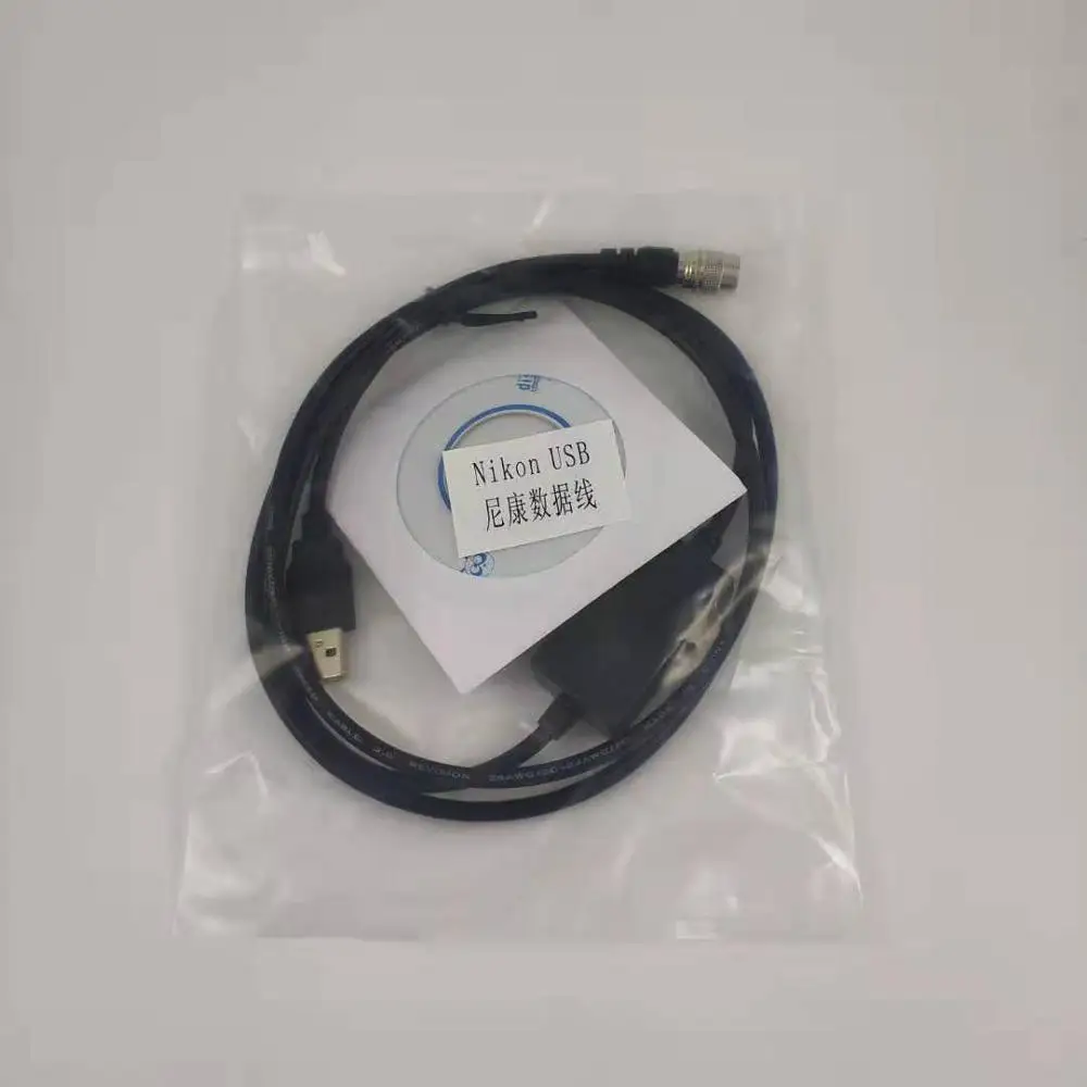 USB кабель для передачи данных Nikon 6 контактов NPL 352 / DTM 522 322/DTM552 2 шт.|data cable total station|nikon