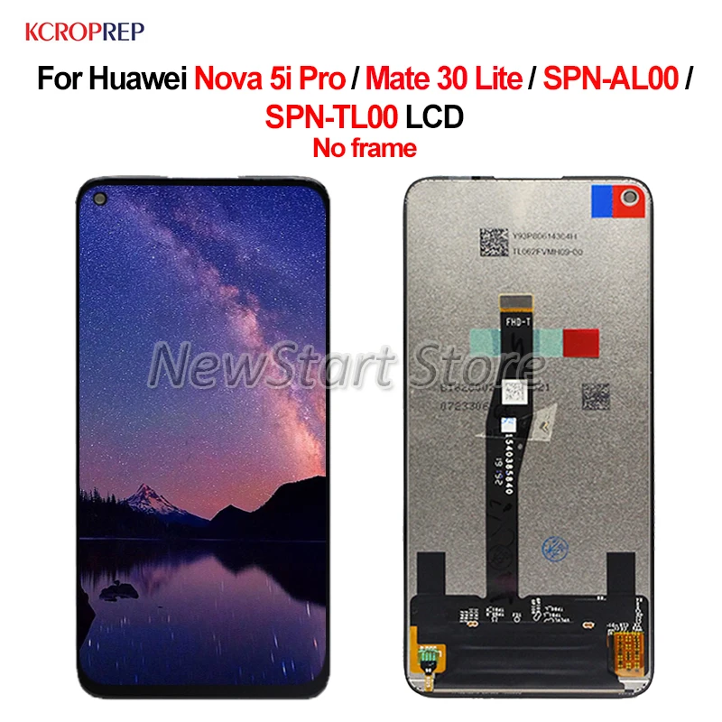 

For Huawei Nova 5i Pro LCD Display Touch Screen Digitizer Assembly For Huawei Mate 30 Lite Nova5i Pro SPN-AL00 SPN-TL00 lcd