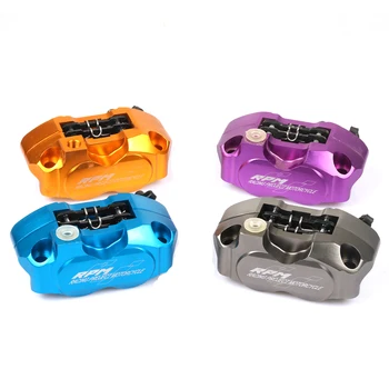 

Motorcycle Rpm Brake Caliper Brake Pump 82mm Mounting 4 Piston Radial For Yamaha Kawasaki RPM Scooter Dirt Bike Modify