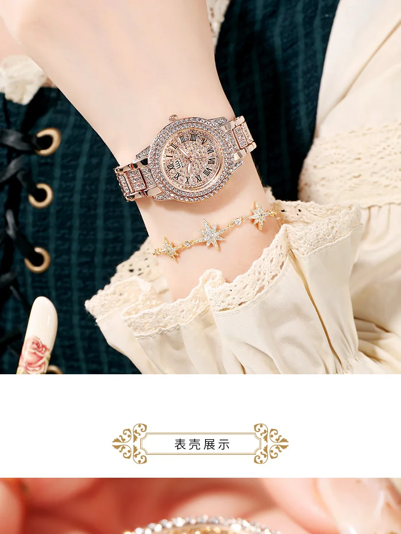 2022 Fashion Watch Rose Gold Watch Women Watches Ladies Steel Women's Bracelet Watches Female Relogio Feminino Montre Femme
