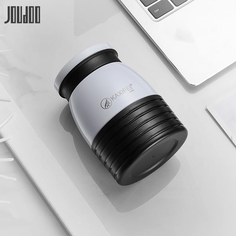 

JOUDOO 280ML Water Bottle Vacuum Insulated Flask Thermal Sport Chilly Cold Cup Stainless Steel Creative Mug Cup 35