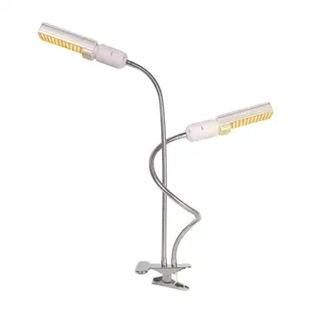 

E27 Indoor Plants Grow Light Seedlings LED Chips Fill Lamp Hydroponic Full Spectrum Succulents Flower Desktop Clip On Tent