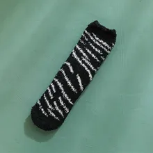 Женские милые носки с изображением кота отпечаток когтя, Утепленные зимние теплые новогодние носки, хлопковые рождественские носки Stopki Skarpetki Damskie