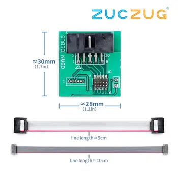 

Downloader Cable Bluetooth 4.0 CC2540 zigbee CC2531 Sniffer USB Programmer Wire Download Programming Connector Board