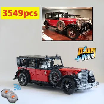 

LeGINGlys building block technology moc-14807 grosser Mercedes Benz 770 master car remote control assembling toy model Boy Gift