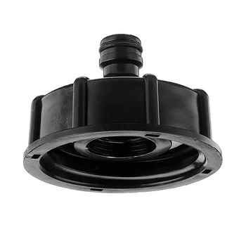 

S60X6 IBC Hose Adapter For Reducer 1/2'' 3/4'' Standard Fitting Thick Connector Water Tank Thread Durable Garden Hose Faucet Tap