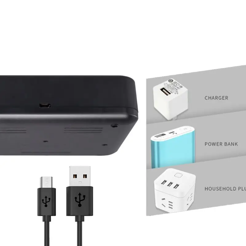 8 слотов Интеллектуальный ЖК-дисплей USB зарядное устройство для AA AAA C D Размер батареи