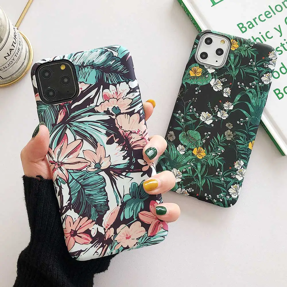 Светящийся чехол для телефона iphone 11 Pro Max XR XS X 6 6S 7 8 Plus 11pro летний Матовый Жесткий