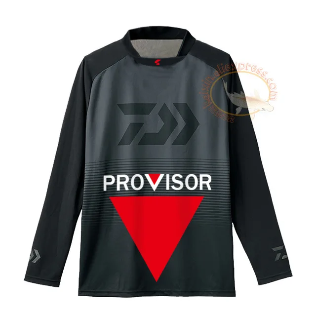 DAIWA Daiwa, стиль, одежда для рыбалки, XS-5XL Размер, одежда Daiwa, рубашка для рыбалки, анти-УФ, одежда для рыбалки, DAWA Camisas - Цвет: 1