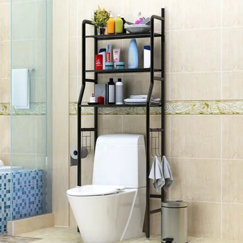 

Bathroom Storage Floor Stand Shelf Floor Toilet Washbasin Washing Machine Toilet Storage Rack Kitchen Shelf Creative Shelf