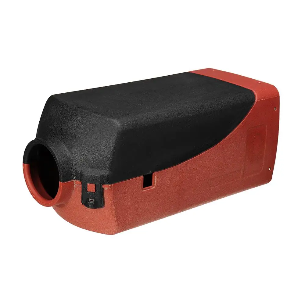 KROAK красный+ черный 5 кВт Дизели воздушный Нагреватель чехол Корпус для грузовиков лодки автобус автомобиль воздушный Дизели нагреватель стояночный нагреватель автомобильный глушитель инструмент - Color Name: Shell