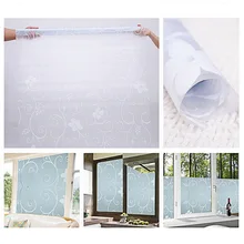 45x100 см ПВХ пленка Водонепроницаемая самоклеящаяся пленка для окна, пленка для конфиденциальности, матовая стеклянная непрозрачная пленка для спальни, ванной, домашнего декора, Новинка