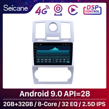 

Seicane 9 inch Android 9.0 Quad-core 2din Car GPS Navi Radio Multimedia Player For Chrysler Aspen 300C 2004 2005 2006 2007 2008