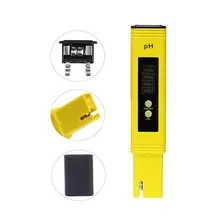 Digital LCD PH Meter Pen of Tester Accuracy 0.1 Lab PH Monitor Water Wine Automatic Calibration Water Quality Purity Test Tool digital orp water ph test meter pen type water quality tester temp monitor