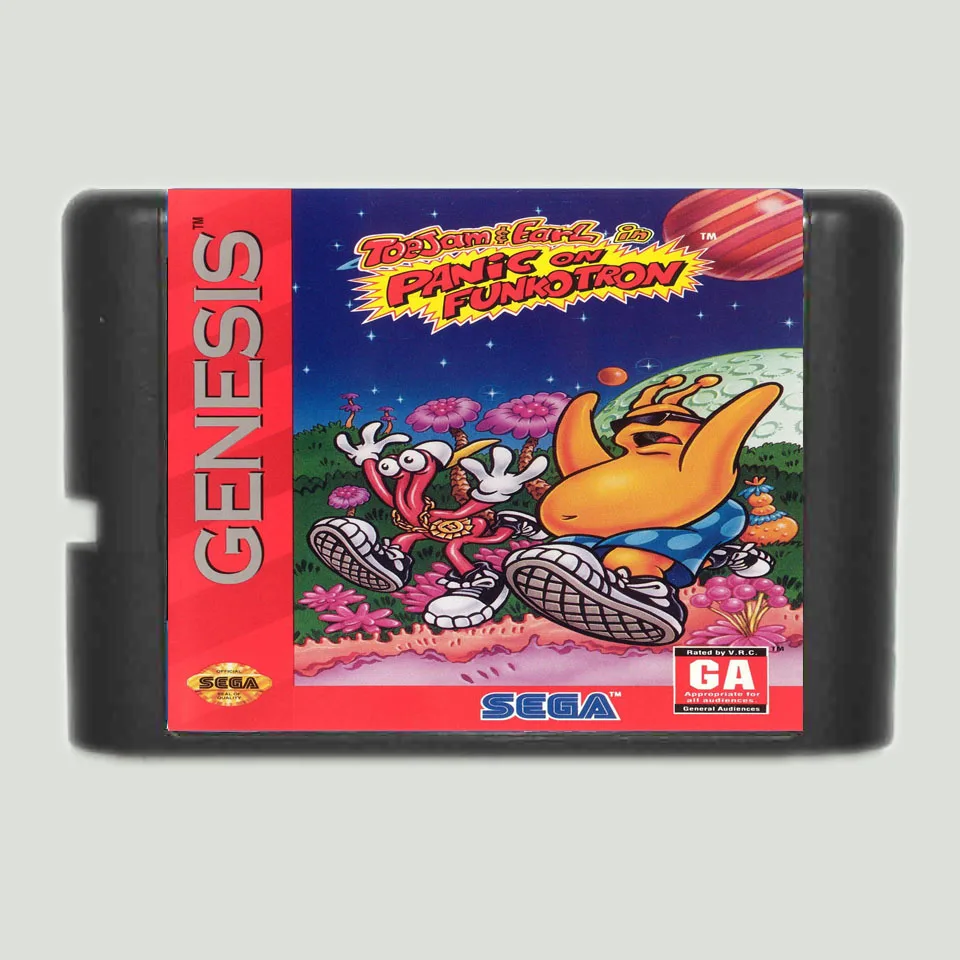 Game Jam & Earl In Panasonic on Funcotron NTSC USA 16 bit MD игровая карта для Sega Mega Drive Genesis|mega drive card|sega cardsega
