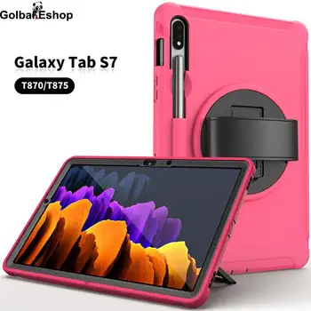 

Tablet Case For Samsung Galaxy Tab S7 11" T870 2020 Shockproof Armor Rugged Duty Stand Tablet Cover For Samsung Tab T875 Case
