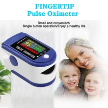 Médico portátil ponta do dedo oxímetro de pulso display oled monitor de freqüência cardíaca monitor de saturação de oxigênio no sangue com cordão monitor