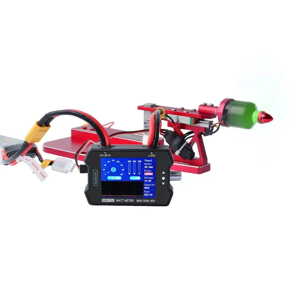 Анализатор мощности с ЖК дисплеем ToolkitRC WM150 150 А 50 в|Наборы аксессуаров для дронов|