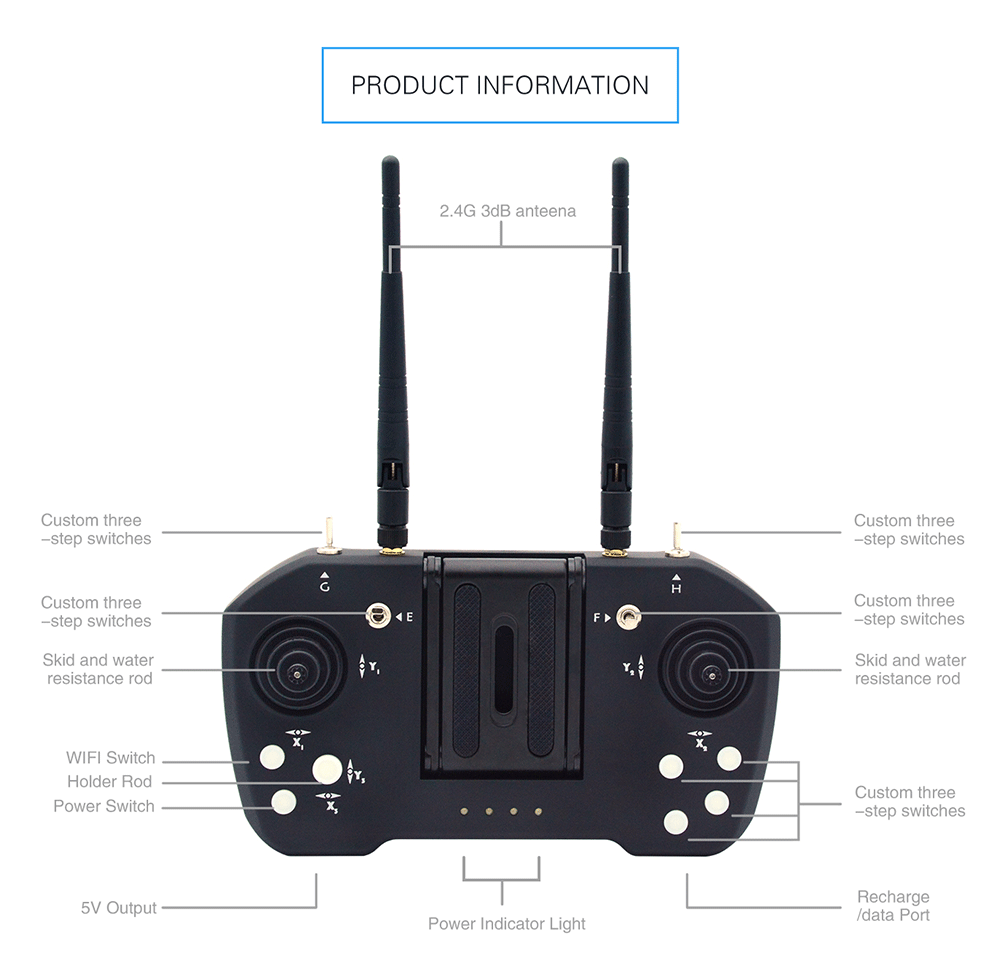 Skydroid T12 Remote Control