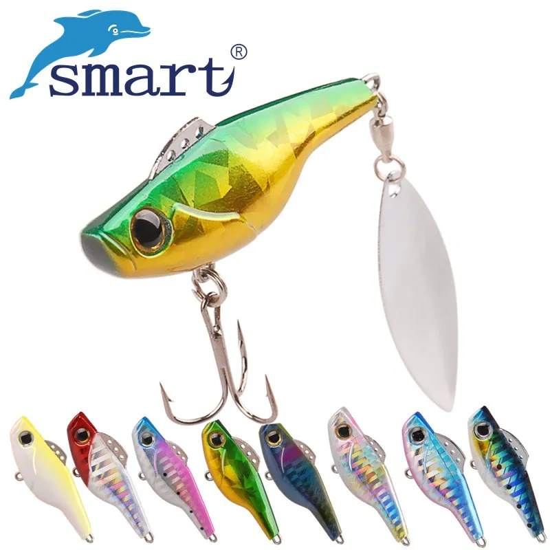 

SMART VIB Bait 14g 21g Sinking Fishing Lure Plastic Vibration Hard Baits Isca Artificial Para Pesca Leurre Peche Fishing Tackle