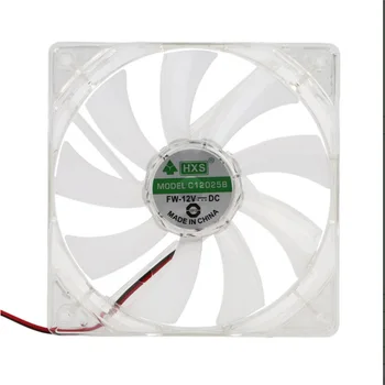 

Five Colors Light PC Computer Fan Quad 4 LED Light 120mm PC Computer Case Cooling Fan Mod Quiet Molex Connector CPU Cooler Fan
