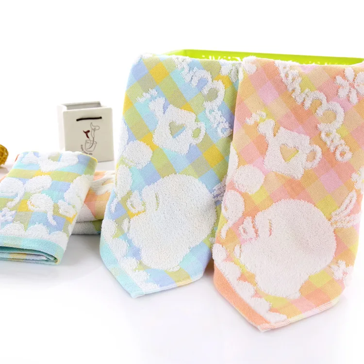  Pure Cotton Three Layer Gauze Small Square Towel 33*33 Baby Bibs Infant Face Towel Handkerchief Car