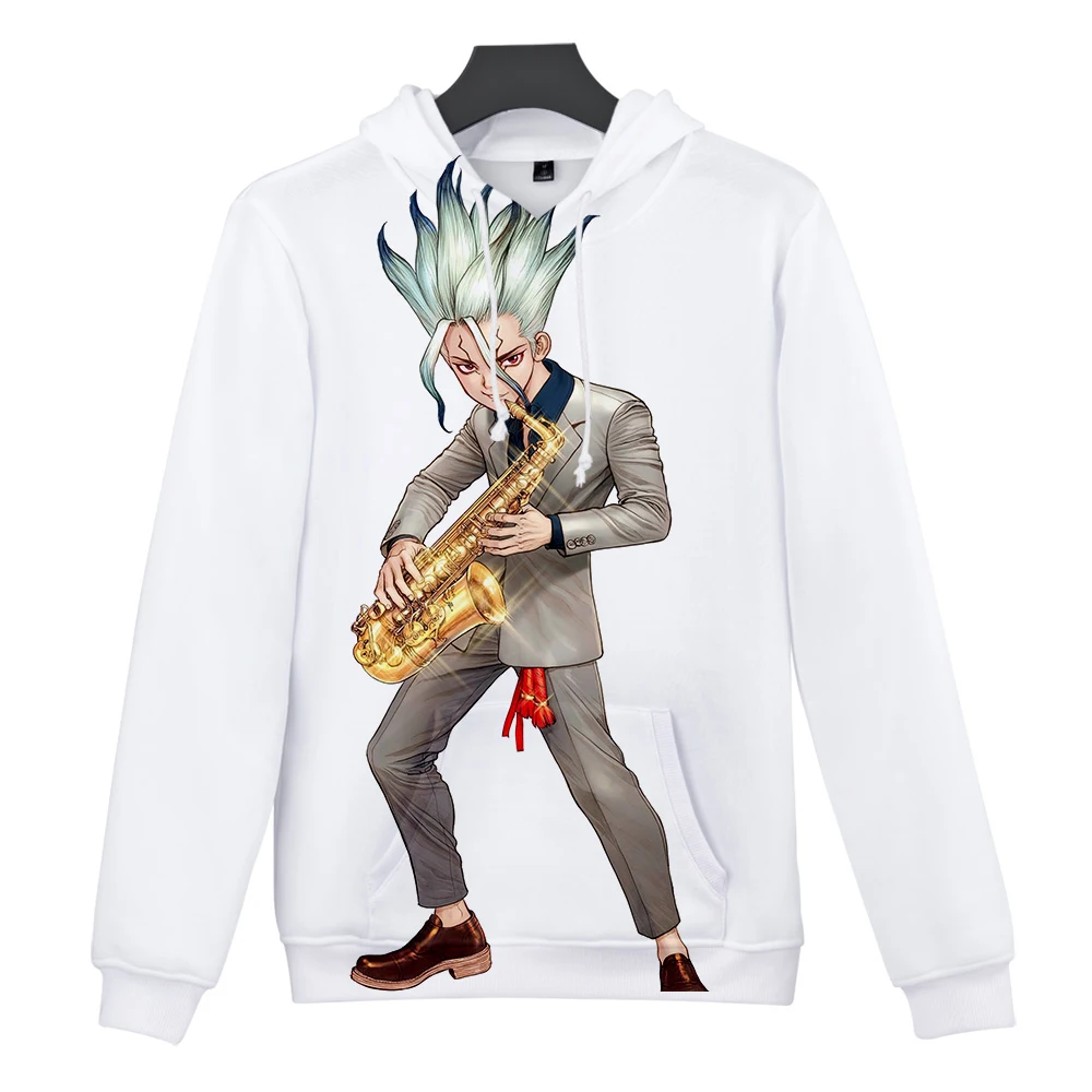Drstone/толстовки с 3D принтом; толстовки с капюшоном с аниме Dr stone; горячая распродажа; подростковая одежда с героями мультфильмов