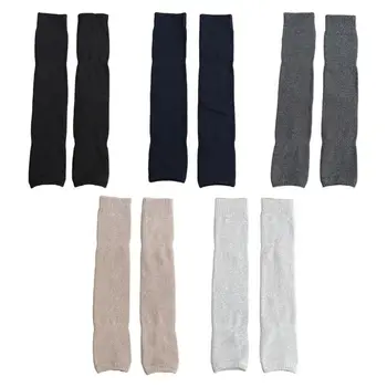 

Women Winter Over Knee High Footless Socks Knit Thicken Towel Lined Leg Warmers