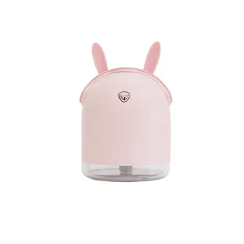 

Wireless Humidifier With 2000mAh Battery Cute Pet USB Air Humidificador Colorful Lamp Ultrasonic Aroma Oil Diffuser For Home Car